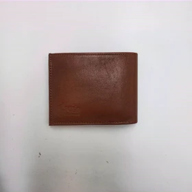 کیف پول چرم مردانه کد 2118 (عسلی)
