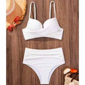 مایو دو تکه زنانه صدف (Sadaf) از برند شین SHEIN