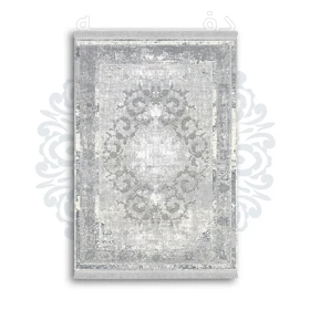 *جدید* فرشینه از جنس پارچه شانل مخمل ترک طرح فانتزی برند دفه کد 672