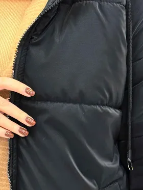 کاپشن کلاهدار سیلیکونی