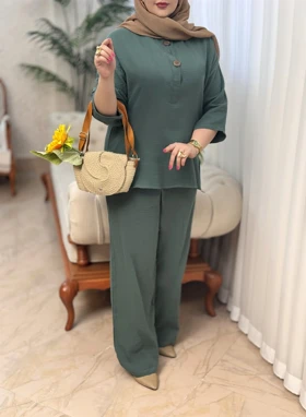 ست دبل فیس جلو دکمه 3242