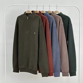 پلیور مردانه نیم زیپ 1007963