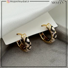 گوشواره های مینا کاری ژوپینگ کد gn0024