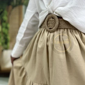 دامن لینن آیلار