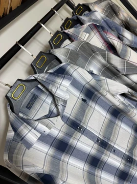 پیراهن استین بلند کشپنبه 2618