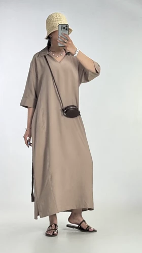 کفتان بغل چاک کد 160049 (کرم)