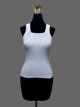 تاپ کبریتی پشت ضربدری بند پهن زنانه کد1570