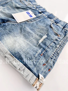 شورتک کوتاه جین پاچه پاکتی