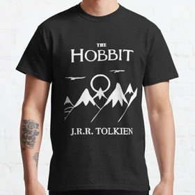 تیشرت کلاسیک ارباب حلقه ها | تیشرت Lord Of The Rings طرح Hobbit Lord Of The Rings کد 114626