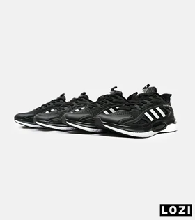 کفش کتانی مردانه مشکی سفید ADIDAS UltraBoost