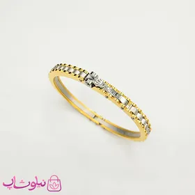 دستبند بنگل مردانه مدل رولکس طلایی نقره ای