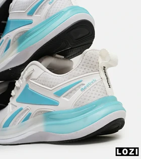 کفش کتانی ورزشی ریباک سفید آبی Reebok Fusium Run