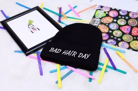 کلاه بافت bad hair day