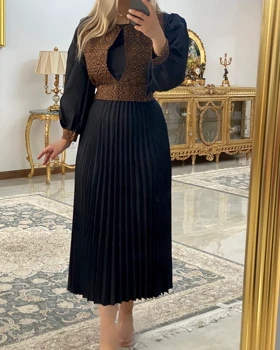 ست سارافن و کمربند و وست