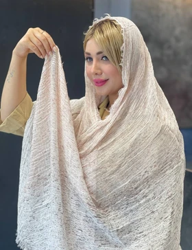 شال دور ریش وارداتی پرستو کد : 1008