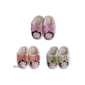 دمپایی دخترانه حوله ای