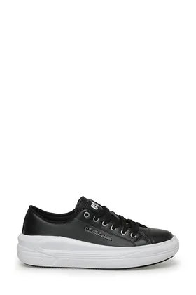 پایه. POLO ASSN. کفش کتانی زنانه مشکی Cleme 3Pr 101390013 CLEME PU 3PR