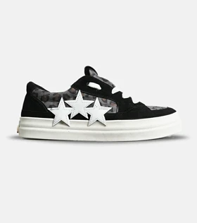کفش اسنیکرزمشکی سفید Amiri Stars v2