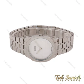 ساعت زنانه گوچی 25h استیل صفحه سفید Gucci-5742-L