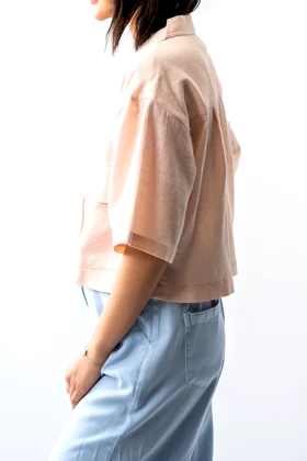 شومیز بیسیک کراپ زنانه