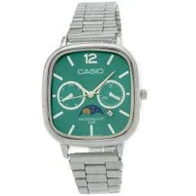 ساعت مچی مردانه کاسیو CASIO مدل اولدمانی سبز