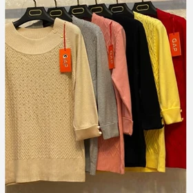 بلوز بافت گپ زنانه ترک