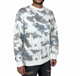 دورس مردانه آبی طرح چریکی پاره قواره باکسی