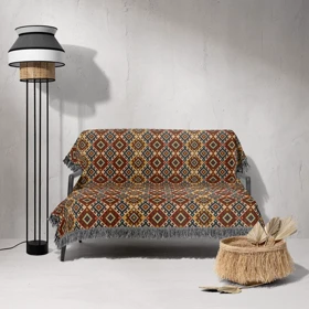 شال مبل ریش دار classic 348
