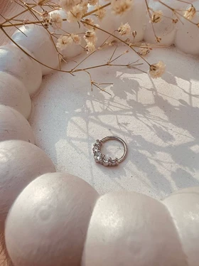 پیرسینگ گوش و سپتام(بینی)