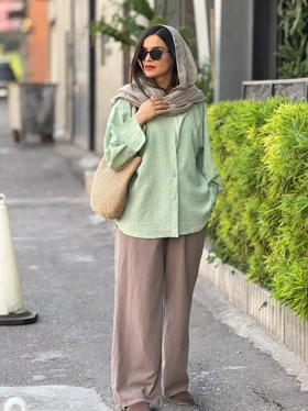 مانتو شومیزی ندا