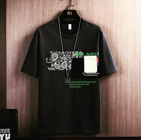 تیشرت آستین کوتاه باندانایی اسپرت