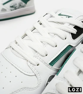 کفش کتانی مردانه سفید سبز NIKE AirForce Draw