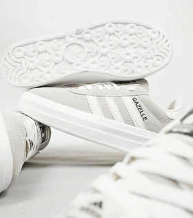 کفش کتانی مردانه طوسی ADIDAS gazelle Bold