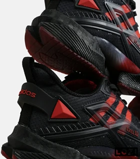 کفش کتانی مردانه و زنانه مشکی قرمز Adidas SUPERNOVA 3