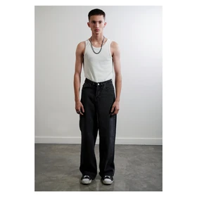 گری تاپ تمام تنه white tank top