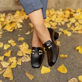 کفش مجلسی چرم زنانه CODE:806