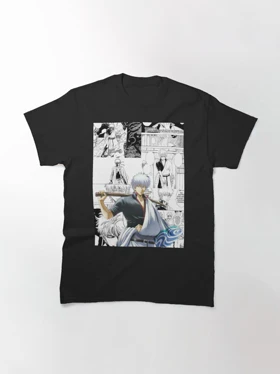 تیشرت انیمه Gintama گینتاما Gintoki Sakata کد 186984
