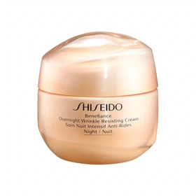 کرم شب ضد چروک صورت شیسیدو مدل Benefiance مناسب انواع پوست حجم 50 میلی‌لیتر