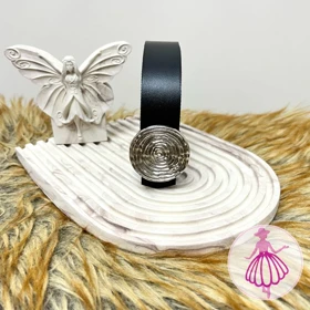 کمربند اسپیرال زنانه (نقره ای)