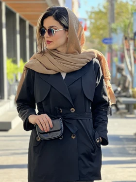 بارانی آستردار سارا