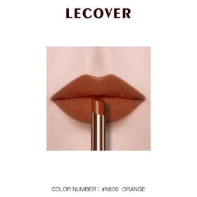 رژ لب جامد مرطوب‌کننده لیکاور Lecover Moisturizing Lipstick (N600 ORANGE)