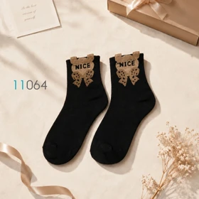جوراب ساق‌دار طرح NICE