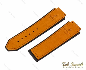 بند ساعت هابلوت مردانه جیر قهوه ای Hublot-Strap-2980-G