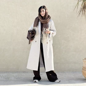 ترنچ کت بلند1007992