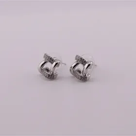 گوشواره طرح جواهر مینیمال
