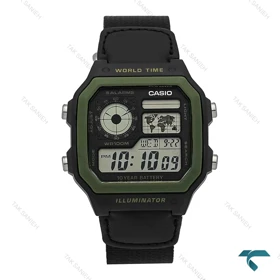 ساعت Casio مردانه AE-1200WH بند برزنت Casio-7403-G