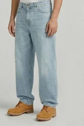 شلوار بگ مردانه جین یخی با کیفیت بالا MB344