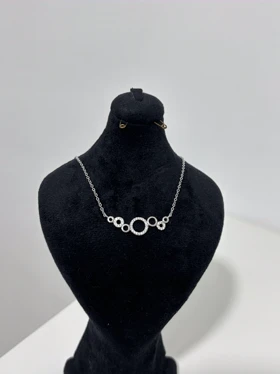 گردنبند نقره خاص حلقه درهم 991