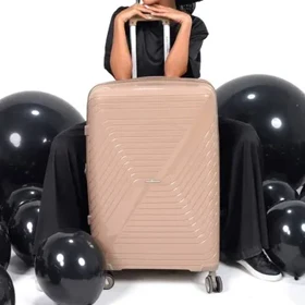چمدان سایز بزرگ مدل Rose Merry RL-313-Large_Beige