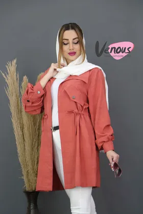 مانتو دوجیب کمرگت
